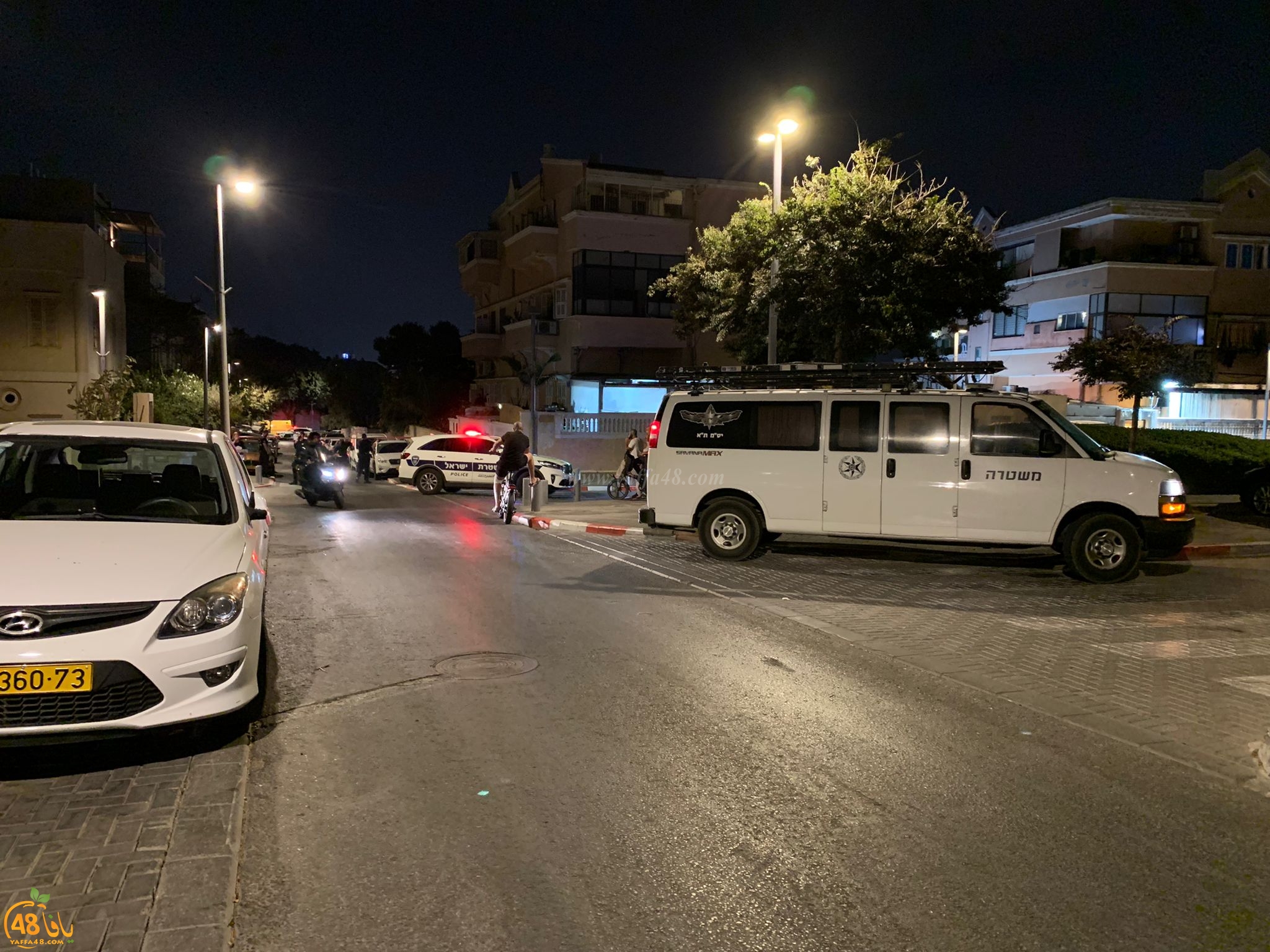  اغلاق شارع في يافا على خلفية إطلاق نار دون إصابات
